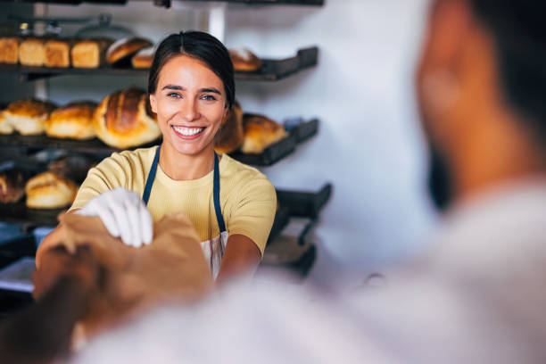 Friendly bakery staff at LepaPekarka